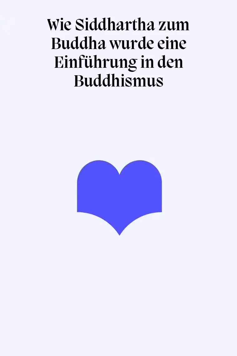 Wie Siddhartha zum Buddha wurde eine Einführung in den Buddhismus (Alemán)