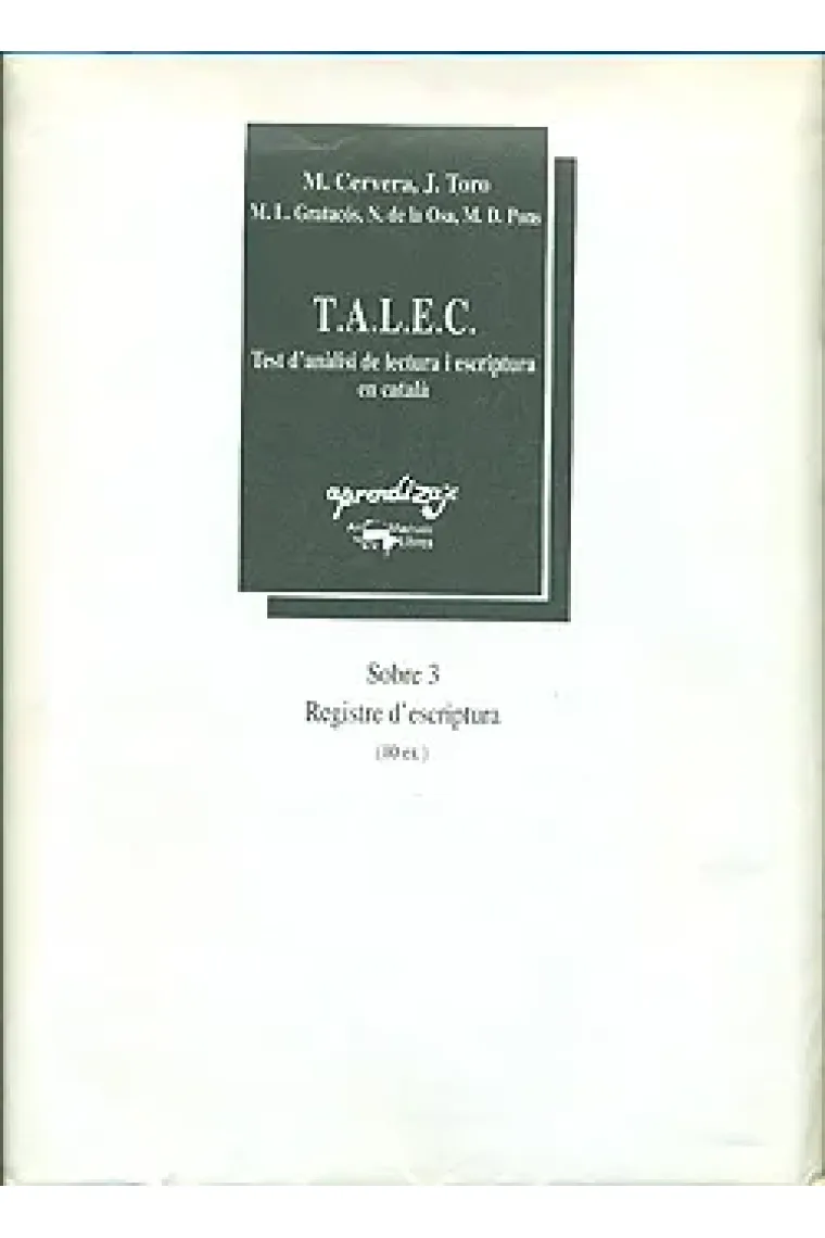 TALEC Sobre 3 (Alemán, Francés)