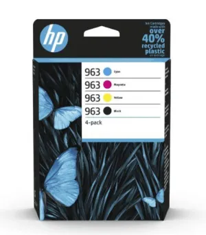 HP 963 PACK DE 4 CARTUCHOS DE TINTA ORIGINALES - 6ZC70AE