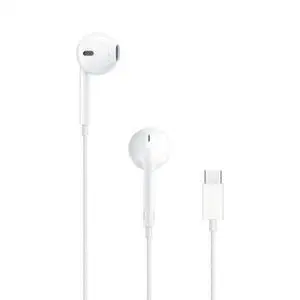 APPLE EARPODS AURICULARES BINAURALES USB-C - MICROFONO INTEGRADO - CONTROL DE VOLUMEN - COLOR BLANCO