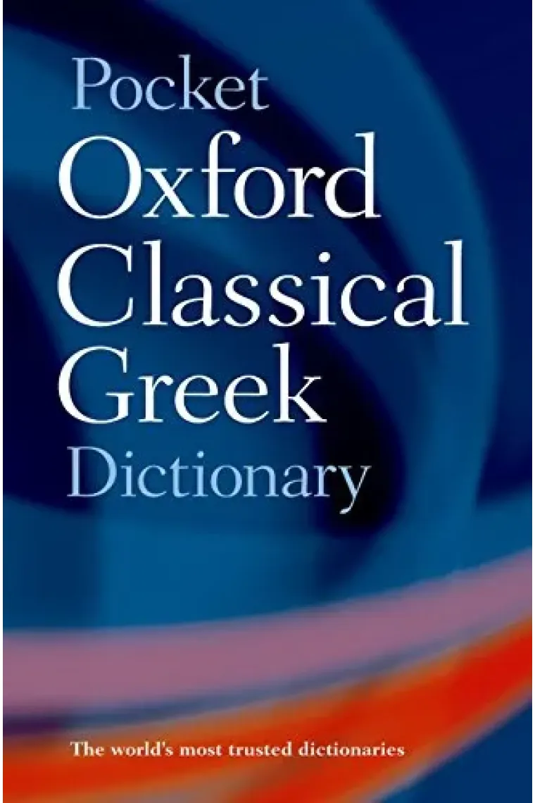 Pocket Oxford Classical Greek Dictionary (Inglés)