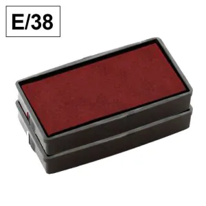 COLOP ALMOHADILLA PRINTER E/38 ROJA BL/2UD E/38 ROJA MAK069053