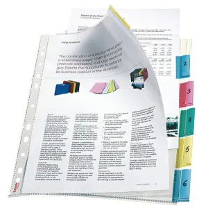 ESSELTE FUNDA MULT.LEITZ A4 PESTAÑAS 6PESTAÑA 414160 MAK209226