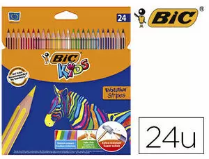 BIC LAPICES COLORES BIC TROPICOLOR 24COL 832568/937518 MAK649791