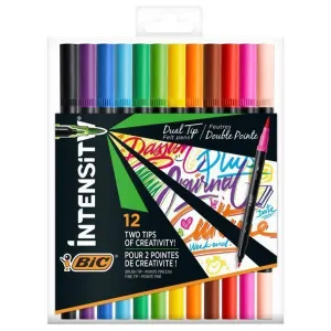 ROTULADOR BIC INTENSITY 12 COLORES