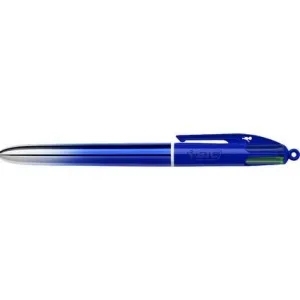 BIC BOLIGRAFO CUATRO COLORES SMOOTH GRADIENTE AZUL