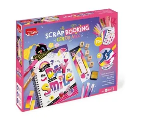 MAPED SCRAPBOOKING COLOR MIX - CONTIENE MAS DE 70 ACCESORIOS - PARA NIÃ±OS A PARTIR DE 7 AÃ±OS