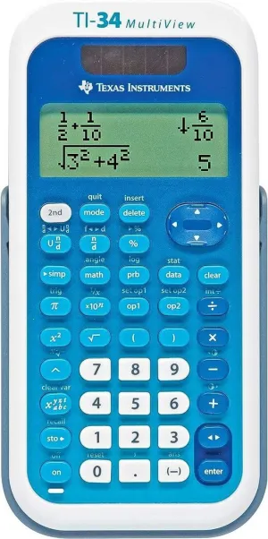 TEXAS INSTRUMENTS TI-34 CALCULADORA CIENTIFICA MULTIVIEW