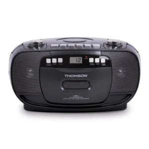 THOMSON RK200CD RADIO CD CON CASETE - COLOR NEGRO