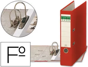 OXFORD ARCHIV. ELBA-RADO Fº CHIC 75MM ROJO 10977 03 MAK209988