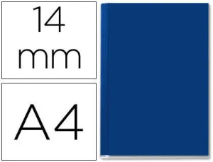 ESSELTE TAPA RIGIDA LEITZ 106-140H AZUL 10U 73930035 MAK220118