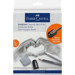 SET DIBUJO FABER CASTELL GOLDFABER CARBON