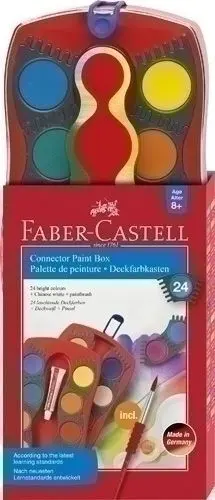 EST.ACUARELAS CONNECTOR 24 COL. FABER CASTELL