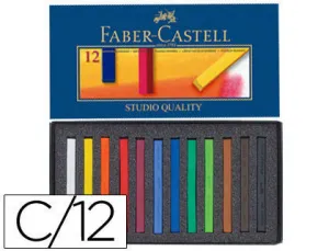 EDDING PASTEL BLANDO FABER CASTELL 12COLORES 09128312 MAK619831