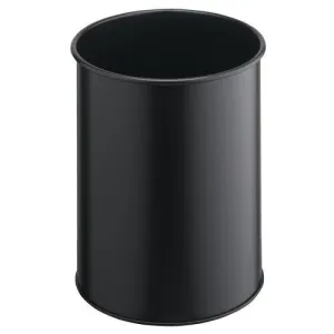 ARCHIVO 2000 PAPELERA METAL REDONDA NEGRA 330101/EU6005 MAK215206