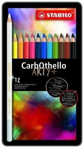 CAJA 12 LAPICEROS STABILO PASTEL
