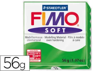 PASTA FIMO SOFT VERDE TROPICAL 056 GRAMOS 8020-53