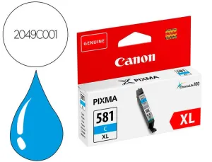 CANON CLI581XL CYAN CARTUCHO DE TINTA ORIGINAL - 2049C001