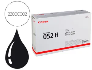 CANON 052H NEGRO CARTUCHO DE TONER ORIGINAL - 2200C002