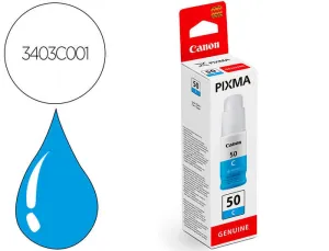 CANON GI50 CYAN BOTELLA DE TINTA ORIGINAL - GI50C/3403C001