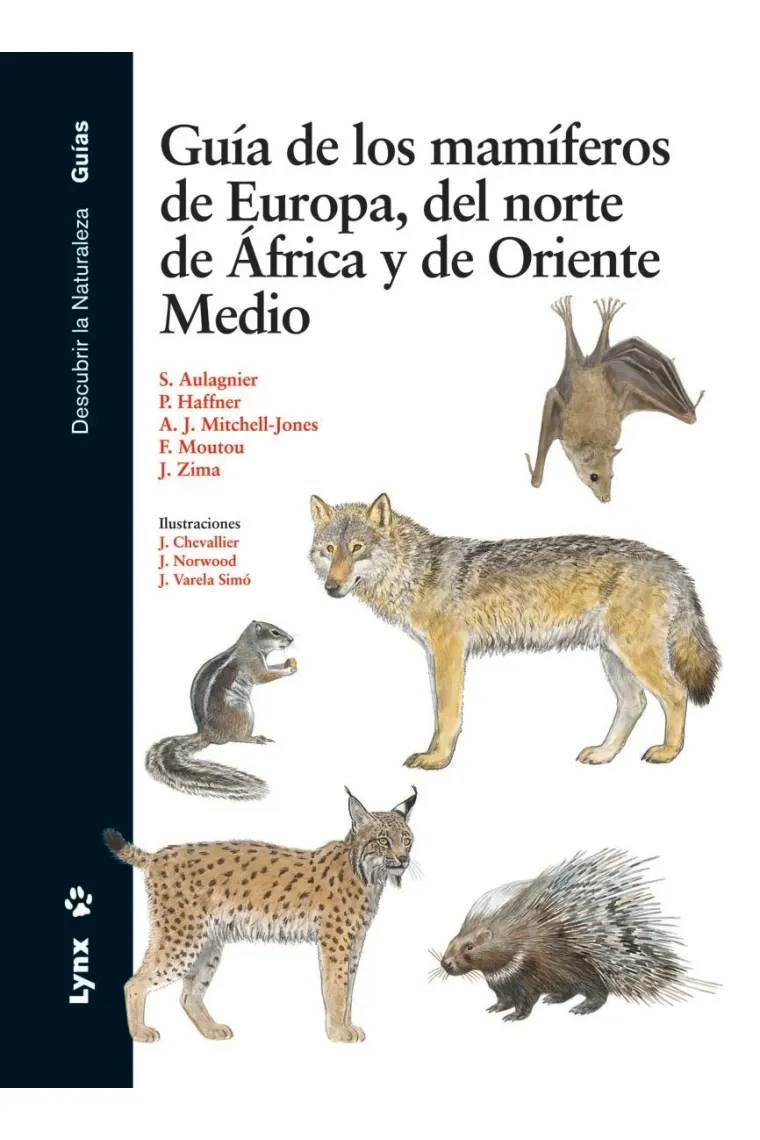 Guía de los mamíferos de europa, del norte de áfrica y de oriente medio