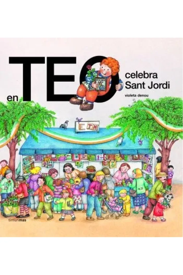 En Teo celebra Sant Jordi (Catalán)