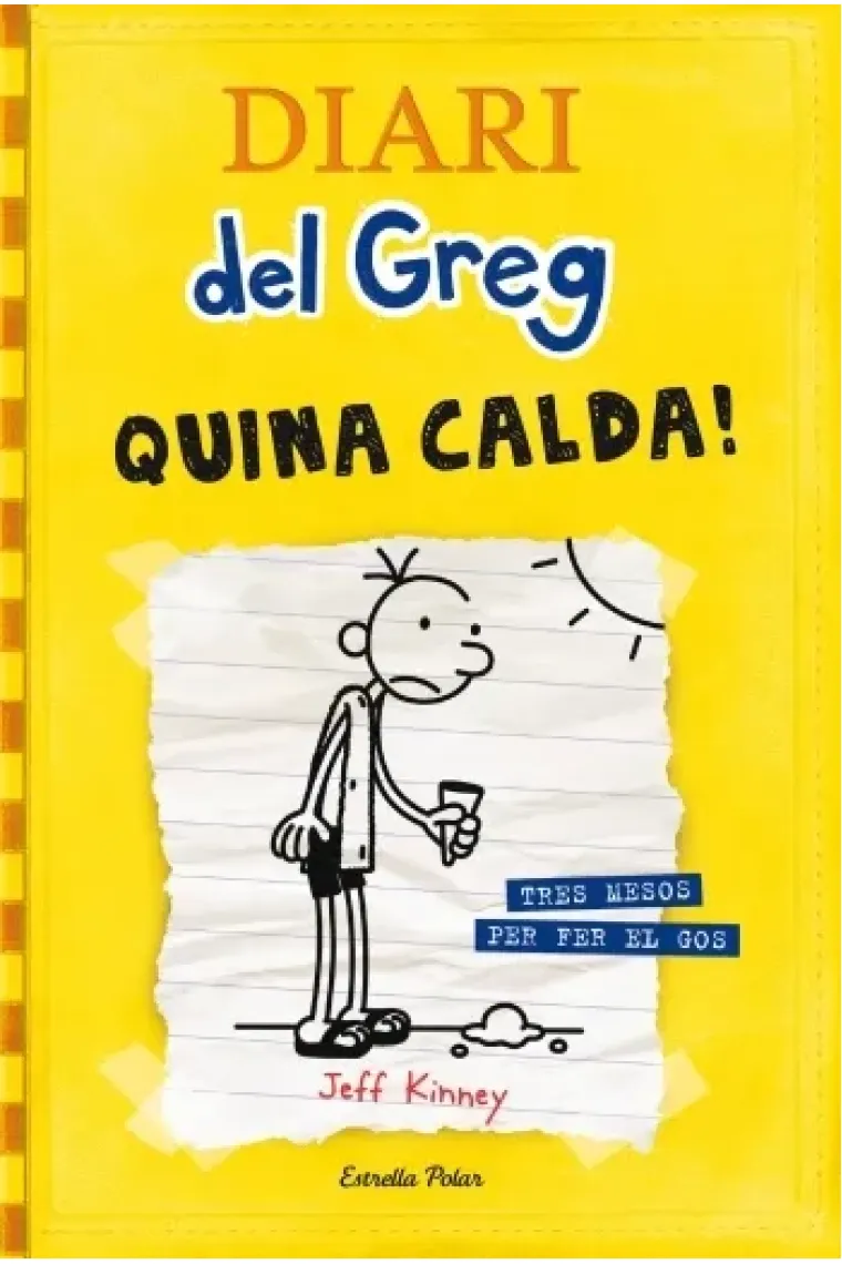 Diari del Greg 4. Quina calda! (Catalán)