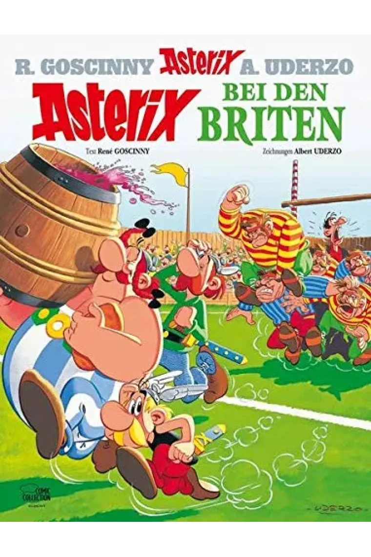 Aterix bei den Briten (Alemán)