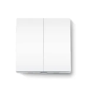 TP-LINK TAPO S220 INTERRUPTOR DOBLE DE LUZ INTELIGENTE WIFI - CONTROL POR APP - CONTROL POR VOZ - HORARIO PROGRAMABLE - FACIL INSTALACION