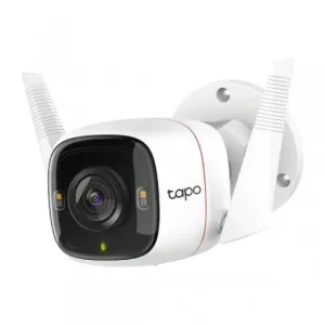 TP-LINK TAPO C320WS CAMARA DE SEGURIDAD IP WIFI 2K QHD - VISION NOCTURNA - DETECCION DE MOVIMIENTO - PROTECCION IP66 - CONTROL POR VOZ