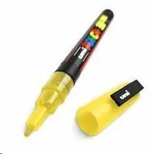 POSCA PC-3ML AMARILLO GLITTER 0,9-1,3MM
