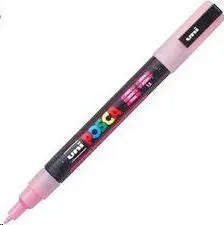 POSCA PC-3ML ROSA GLITTER 0,9-1,3MM MEDIO