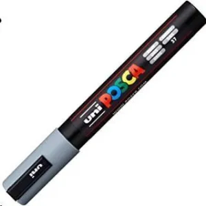 POSCA PC-5M GRIS 1,8-2,5 MM GRUESO
