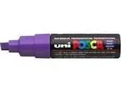 POSCA PC-8K VIOLETA 0.8 MM EXTRA GRUESO PUNTA BISELADA