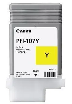 CANON PFI107 AMARILLO CARTUCHO DE TINTA ORIGINAL - PFI107Y/6708B001
