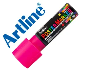 ROTULADOR ARTLINE POSTER MARKER EPP-30 PUNTA RECTANGULAR 30 MM COLOR ROSA FLUOR