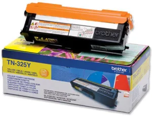 BROTHER TN325 AMARILLO CARTUCHO DE TONER ORIGINAL - TN325Y