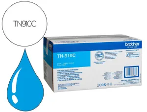 BROTHER TN910 CYAN CARTUCHO DE TONER ORIGINAL - TN910C