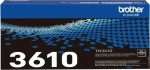 BROTHER TN3610 NEGRO CARTUCHO DE TONER ORIGINAL - TN3610