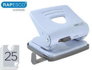 TALADRADOR RAPESCO 825 METAL AZUL 2 TALADROS CAPACIDAD 25 HOJAS