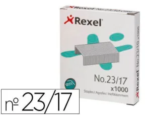 ACCO REXEL CAJA DE 1000 GRAPAS 23/17.REF. 2101052