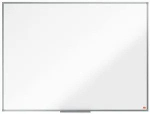 NOBO ESSENCE PIZARRA MAGNETICA DE ACERO 1200X900MM - MARCO DE ALUMINIO ANODIZADO - BANDEJA PARA ROTULADORES - COLOR BLANCO