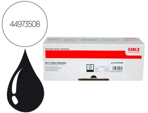 OKI C511/C531/MC562 NEGRO CARTUCHO DE TONER ORIGINAL - 44973508
