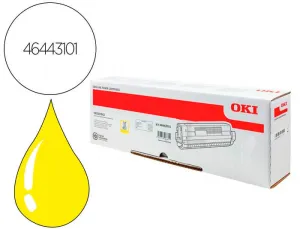 OKI C833/C843 AMARILLO CARTUCHO DE TONER ORIGINAL - 46443101