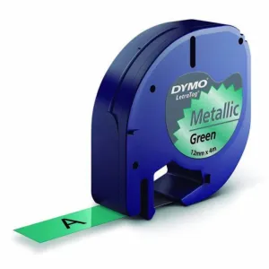 PAPER MATE CINTA DYMO LETRATAG METALIZ.NEGR/VERD S0721740 MAK249896