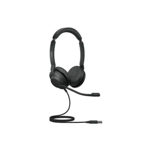 JABRA EVOLVE2 30 MS  AURICULARES CON MICROFONO USB - CANCELACION DE RUIDO - DIADEMA AJUSTABLE - CONTROLES EN AURICULAR - CABLE DE 1.5M - COLOR NEGRO