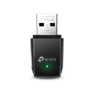 TP-LINK ARCHER T3U MINI ADAPTADOR USB INALAMBRICO MU-MIMO AC1300 - COLOR NEGRO - ALTA VELOCIDAD