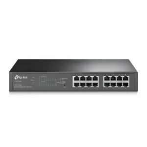 TP-LINK SWITCH EASY SMART - 16 PUERTOS GIGABIT CON 8 PUERTOS POE+