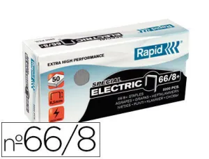 RAPID C.5000 GRAPAS PARA GRAPADORAS ELECTICAS 66/8 GALVANIZADA REF 24867900 CS77821 2486800