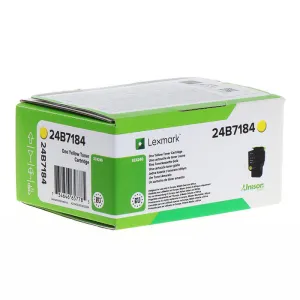 LEXMARK XC2240/XC4240 AMARILLO CARTUCHO DE TONER ORIGINAL - 24B7184